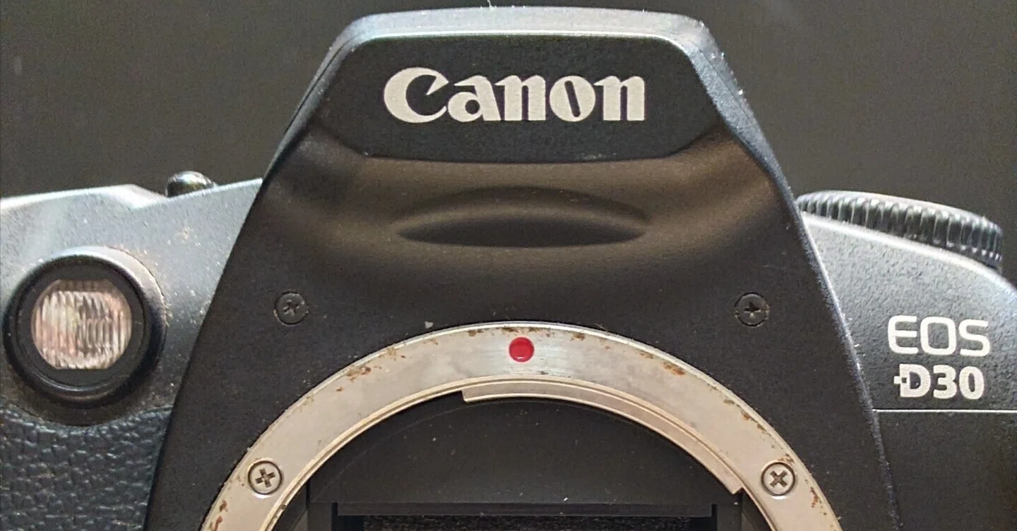 Canon EOS D30 の整備とサブ機運用｜S.Fujisawa