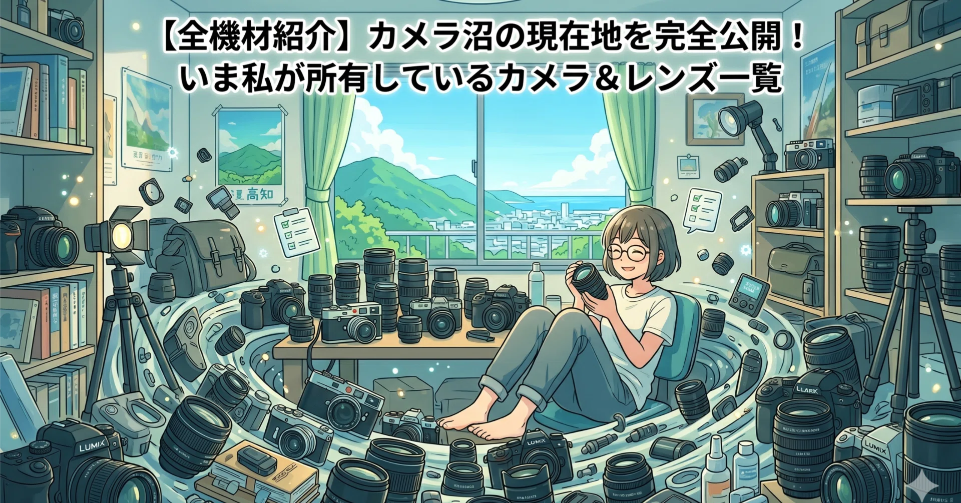 全機材紹介】カメラ沼の現在地を完全公開！いま私が所有しているカメラ