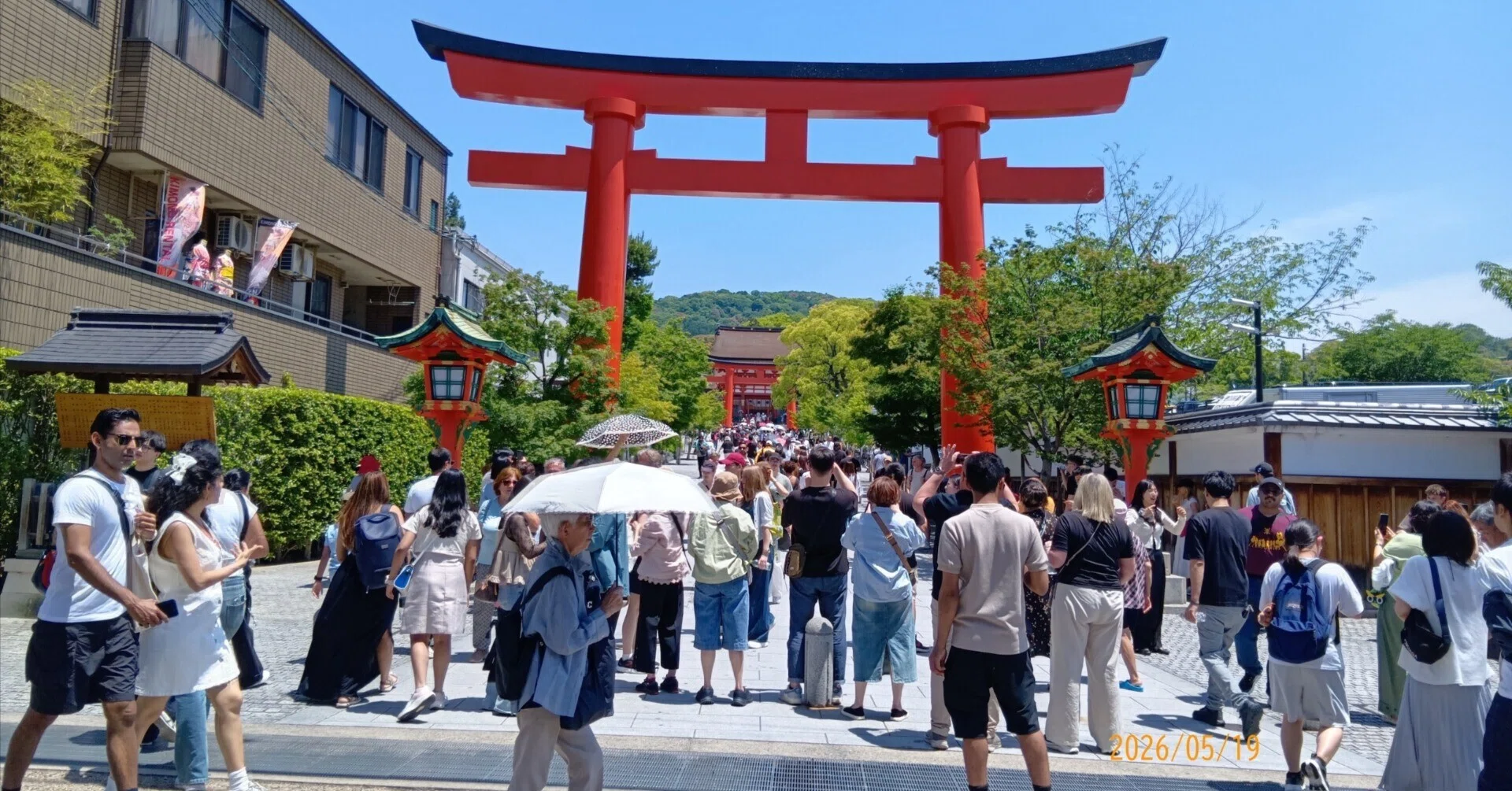 今週の伏見稲荷大社(6) 2026年5月19日(火)---La ĉi-semajna sanktejo
