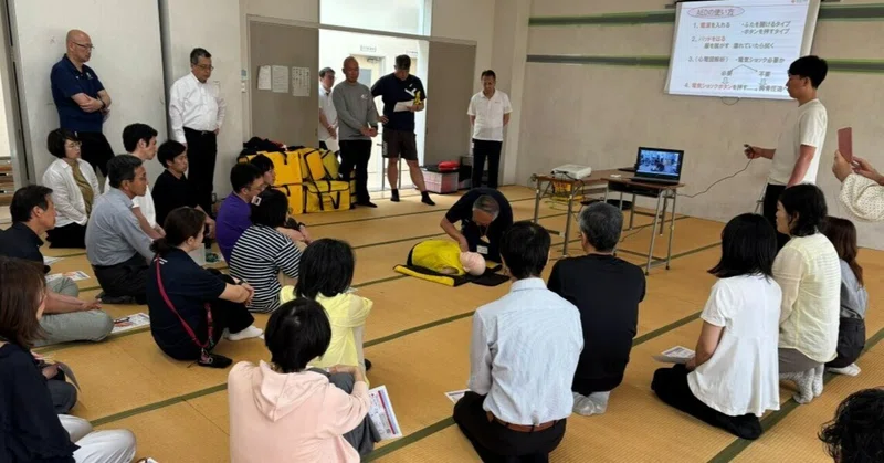 【星林高校】現職教育（一次救命処置講習）を実施しました