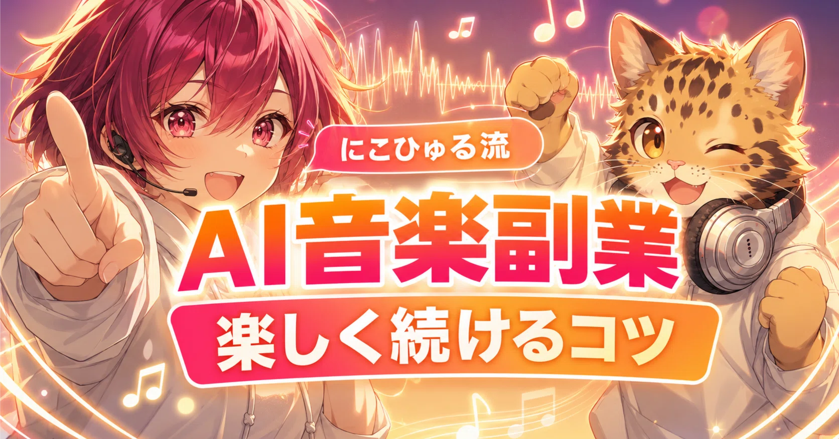 What Nikohyuru Does to 'Keep Enjoying' AI Music Side Hustles