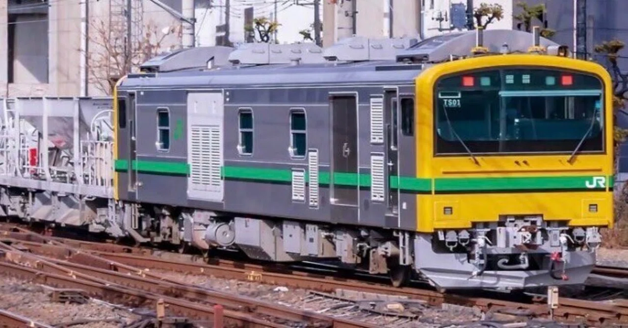 高崎で旧型客車を引き出したGV-E197系気動車が格好よいと評判である。｜ガンバレール9