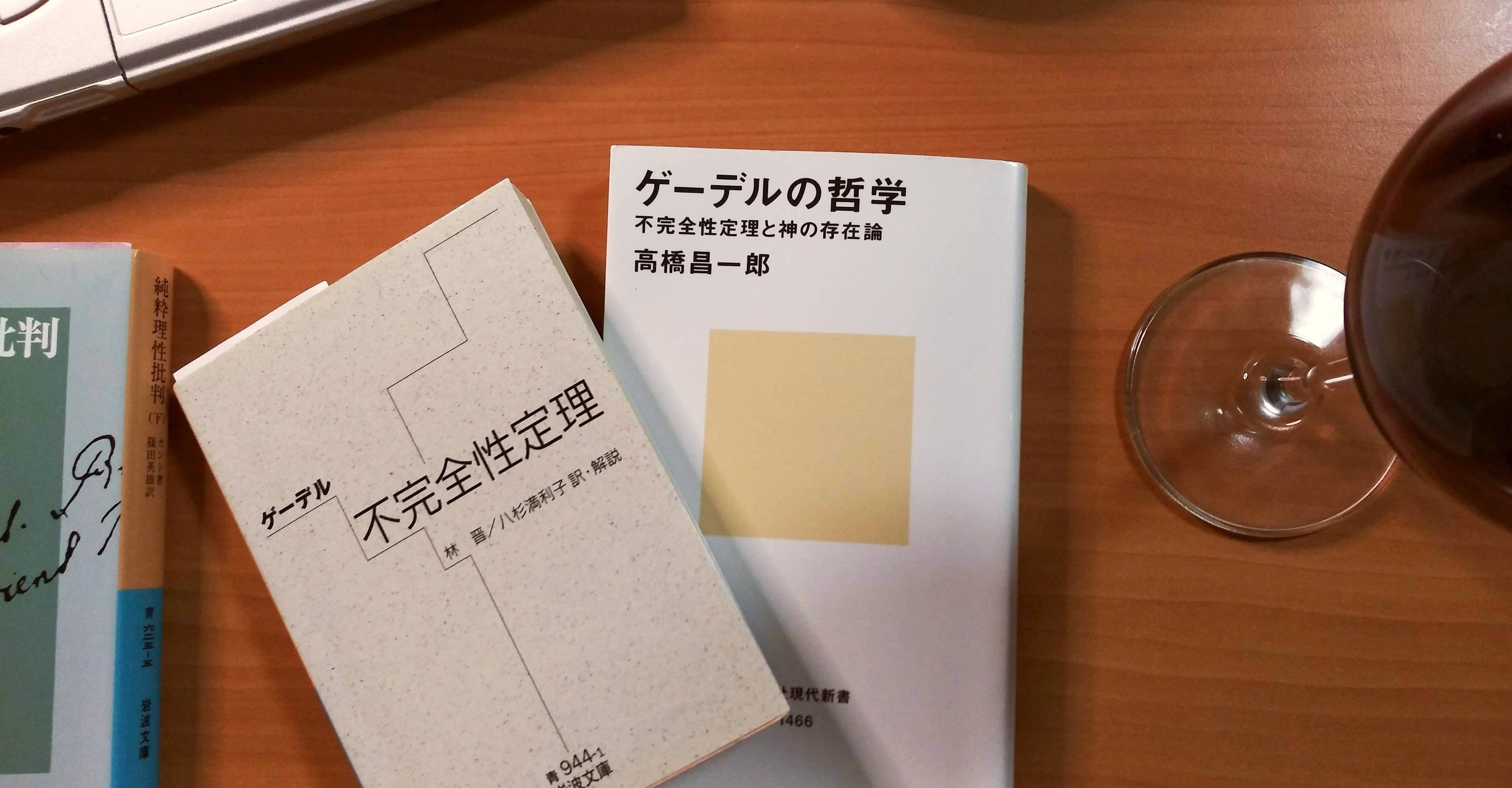 理性の限界と実在 高橋昌一郎 ゲーデルの哲学 Shimamura T Note