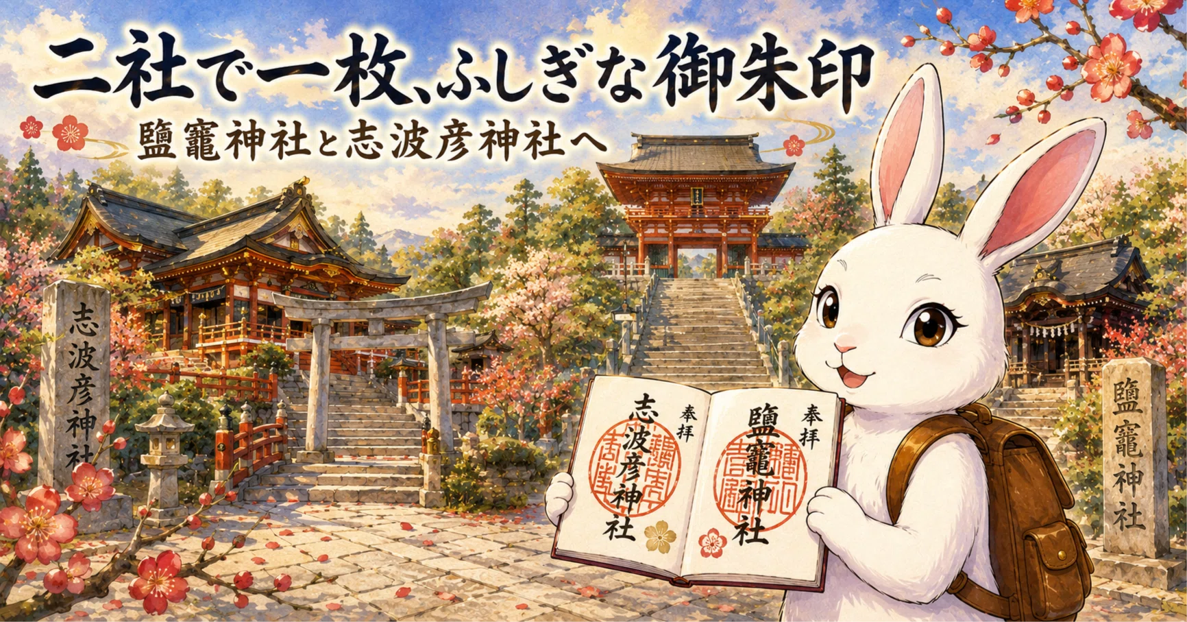 宮城県・塩釜市】鹽竈神社と志波彦神社、同じ境内に鎮まる二社の物語