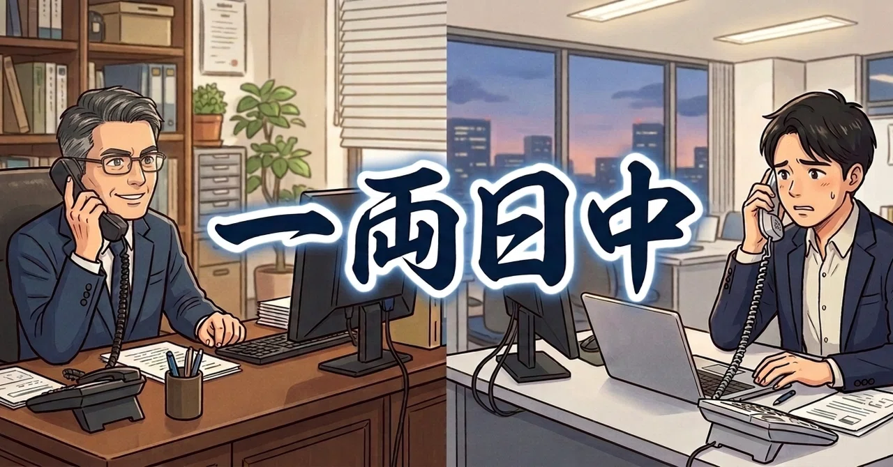 一 両日 中