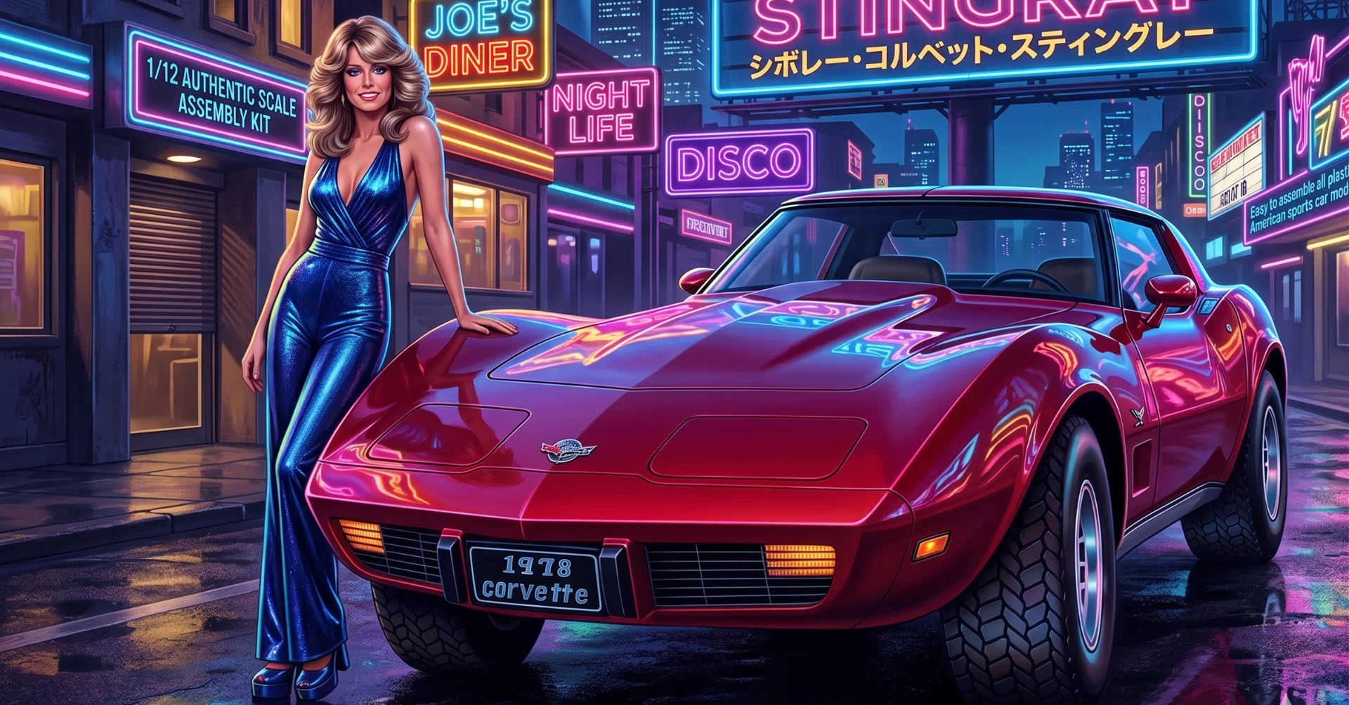OTAKI】1/12 CORVETTE STINGAY｜積みプラ大好きオヤジ