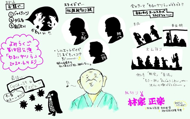 6 7 よみらくごの林家正楽師匠 小岩井 Note 6 7 よみらくごの林家正楽師匠 小岩井 Note