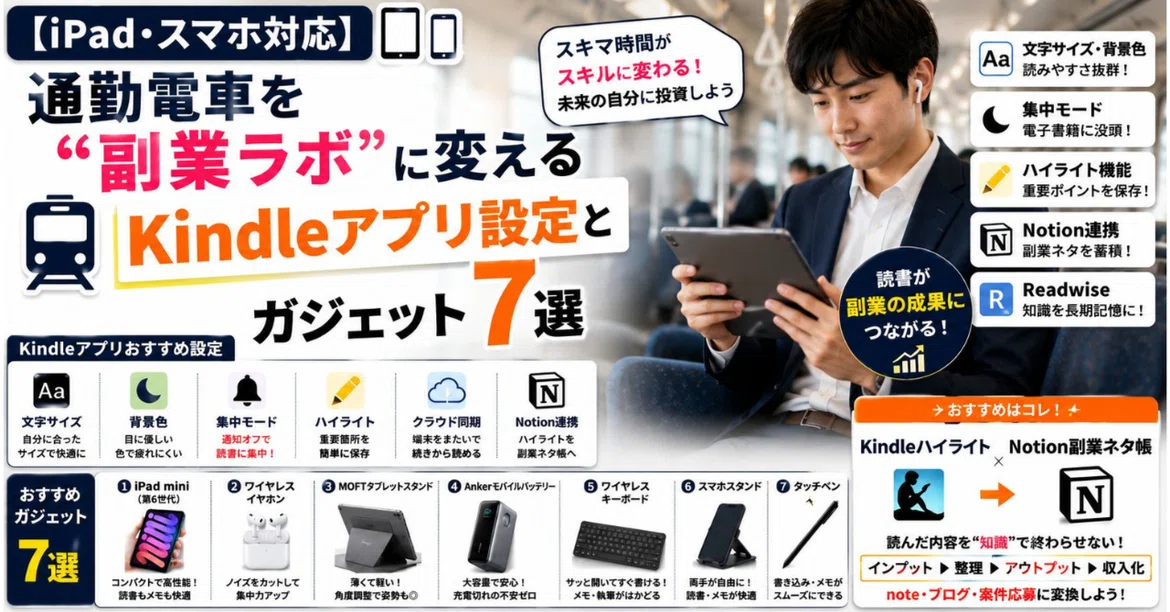[iPad/Smartphone Compatible] 7 Kindle App Settings and Gadgets to Turn ...