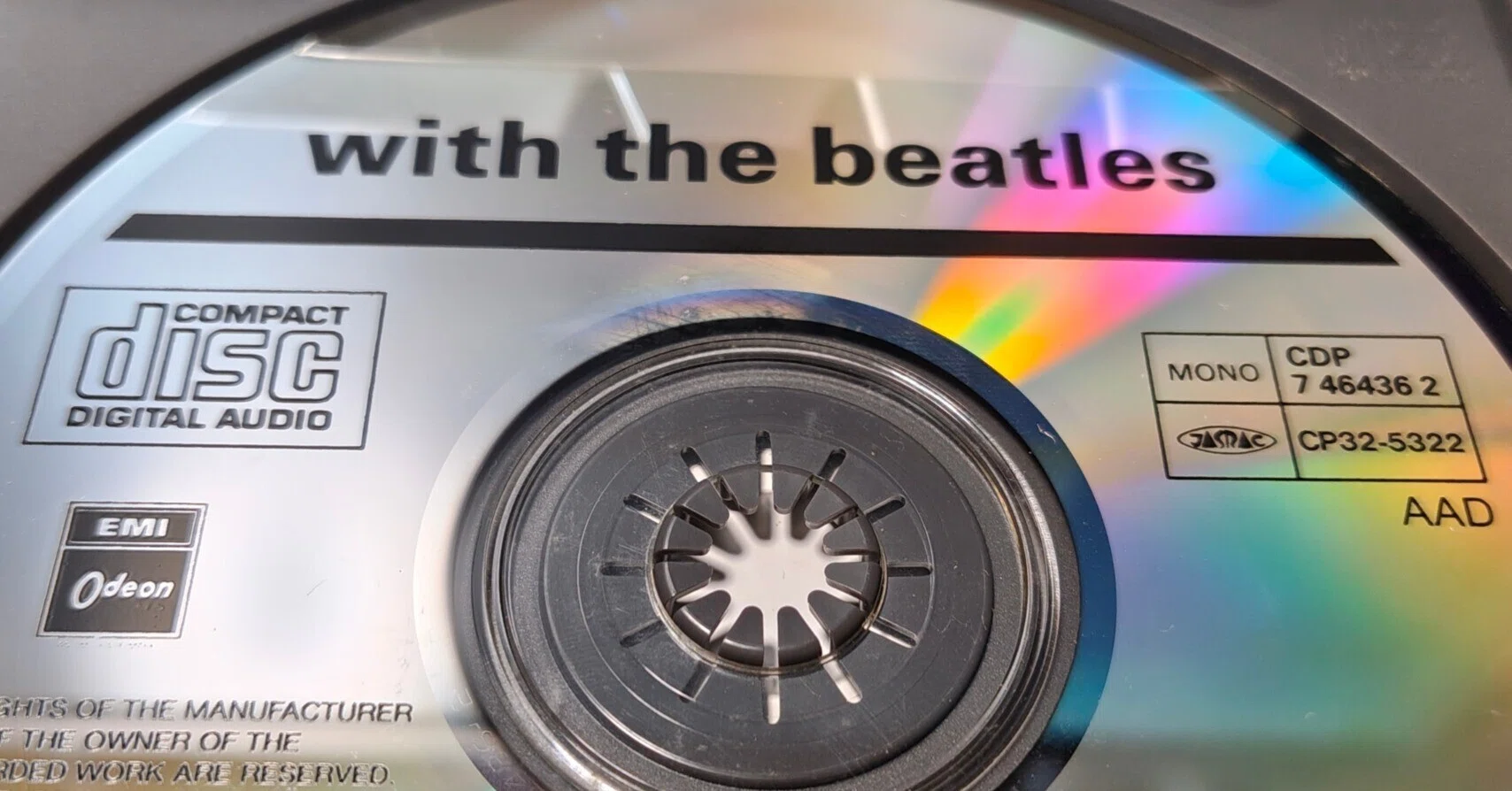 with the beatles 1987年リリース国内盤のマトリックス番号｜ろっぽうやき