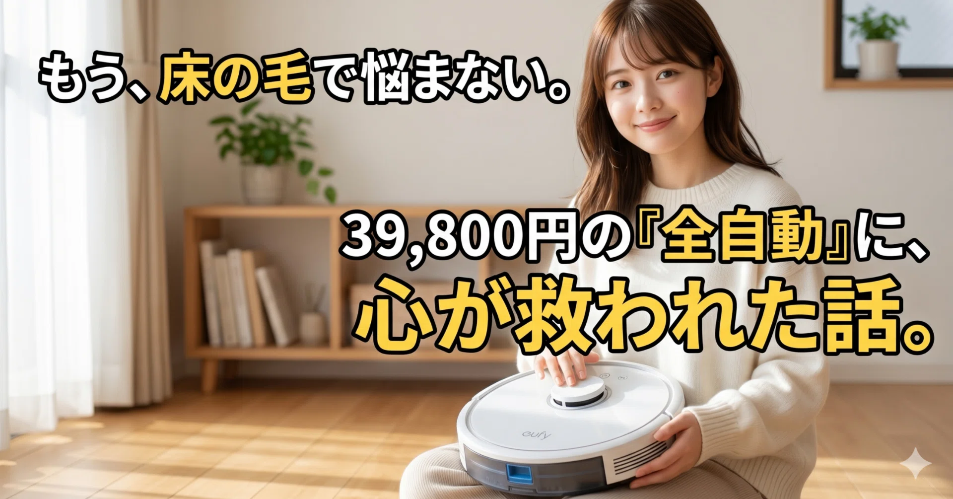 ロボット掃除機を3ヶ月使い続けた私が「Eufy Robot Vacuum Omni C20