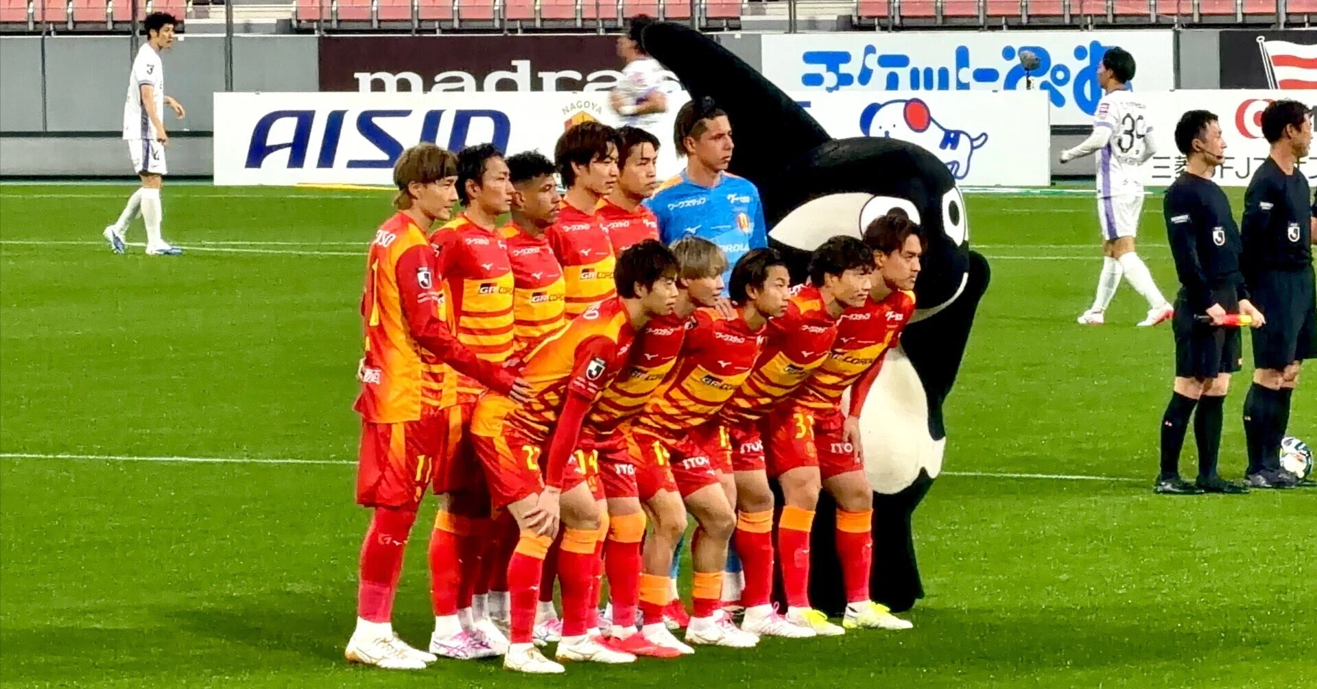 2026年・J1第18節【サンフレッチェ広島×名古屋グランパス】の名古屋