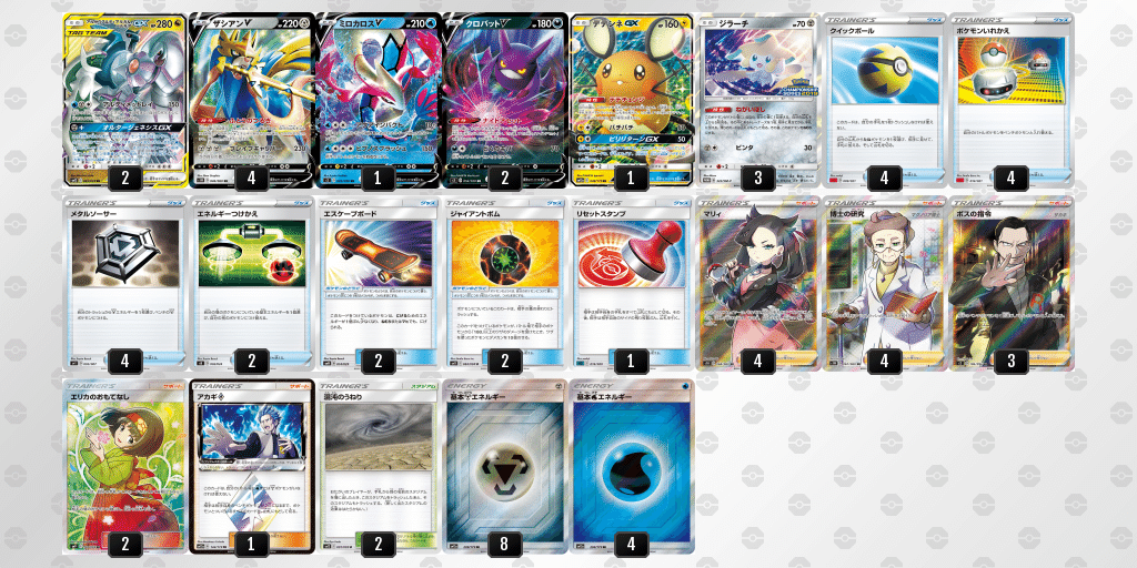 ポケカ ムゲンゾーン環境の三神ザシアン ソロ Note