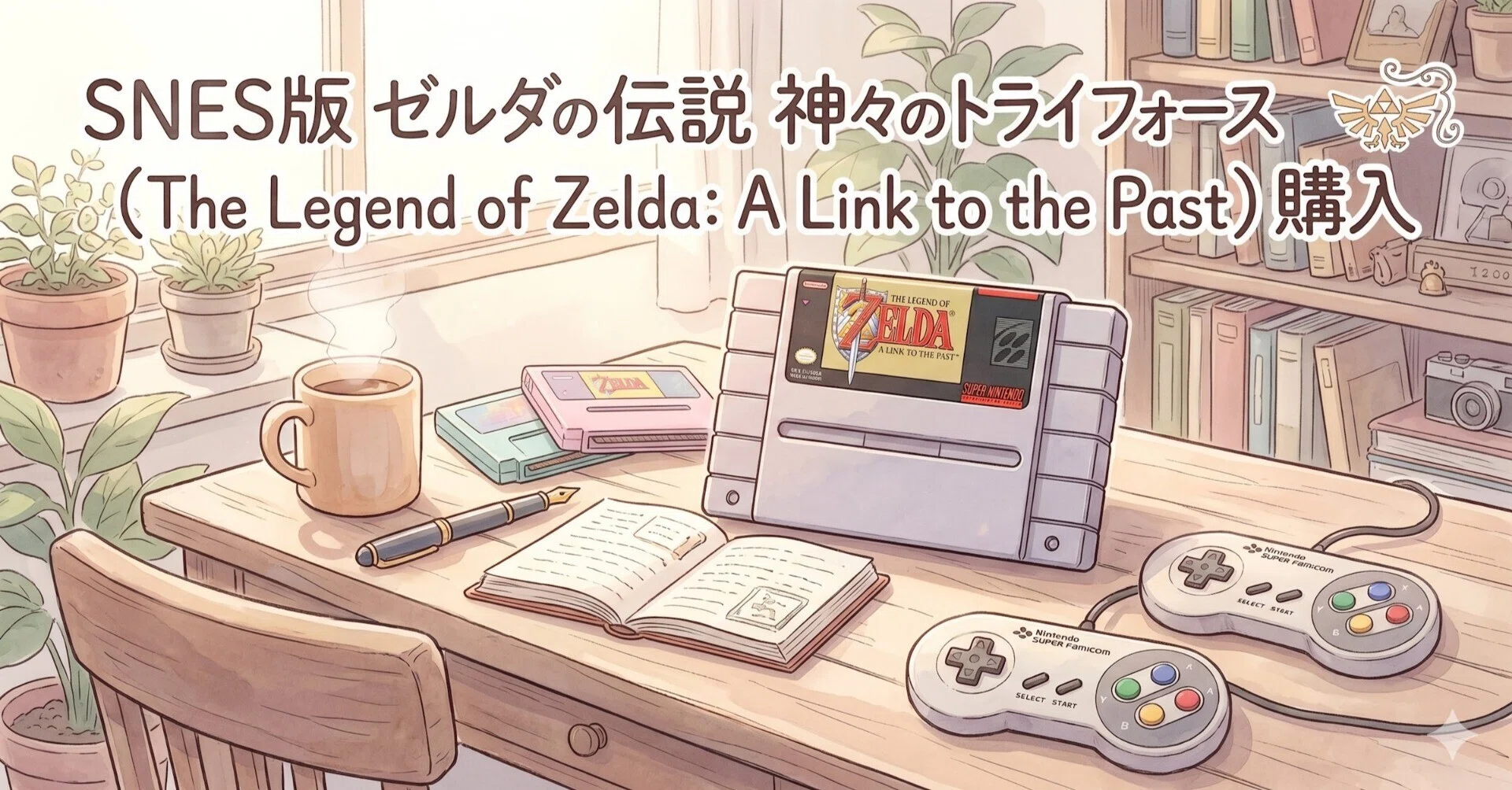 ゼルダ SNES版 ゼルダの伝説 神々のトライフォース（The Legend of Zelda: A