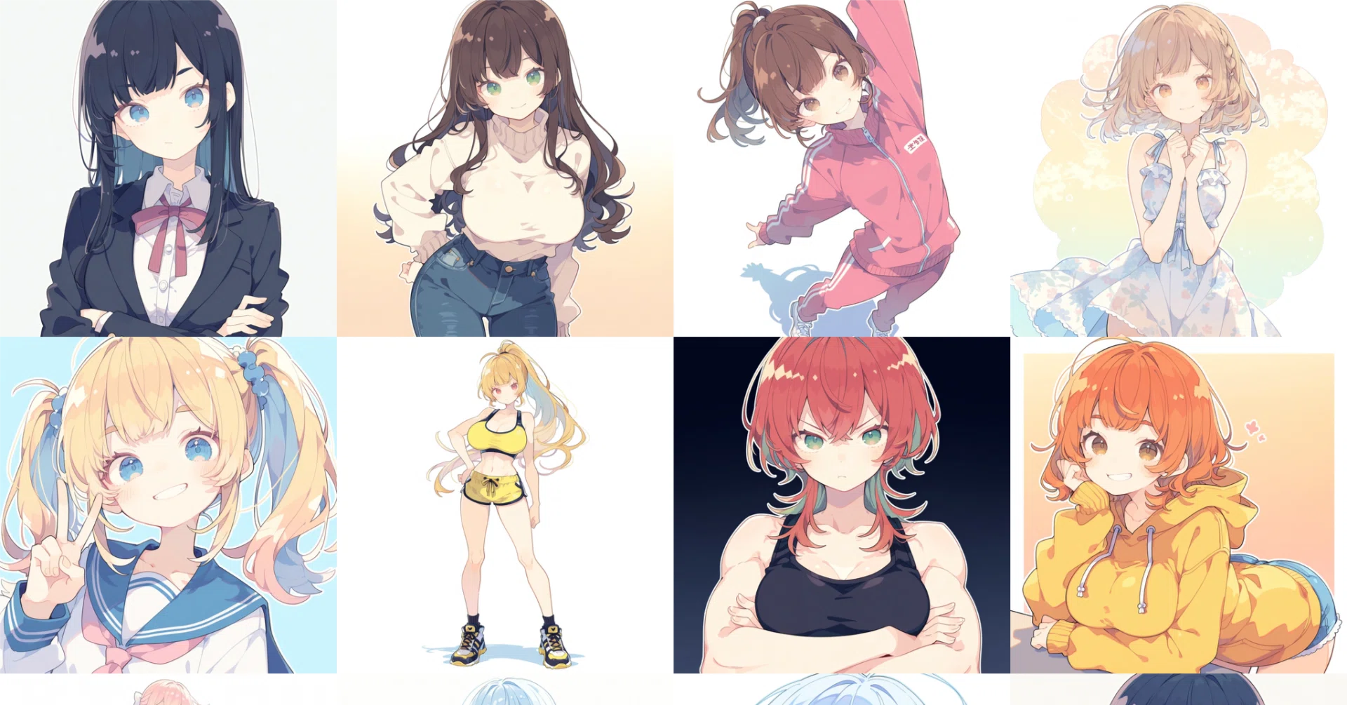 Original Character Builder — Wildcards + HTML｜すてぃっく