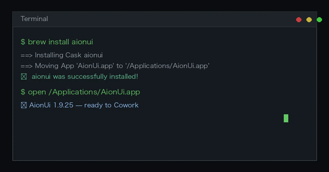 Terminal Install