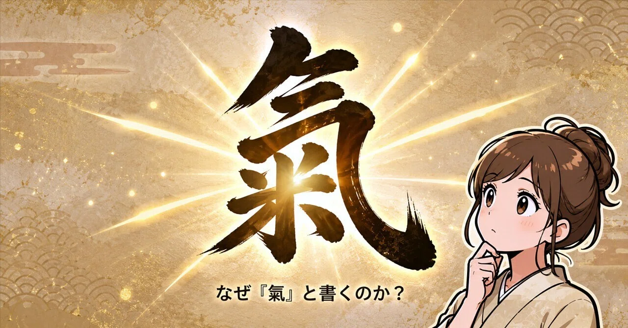 気 を 氣 と 書く 人