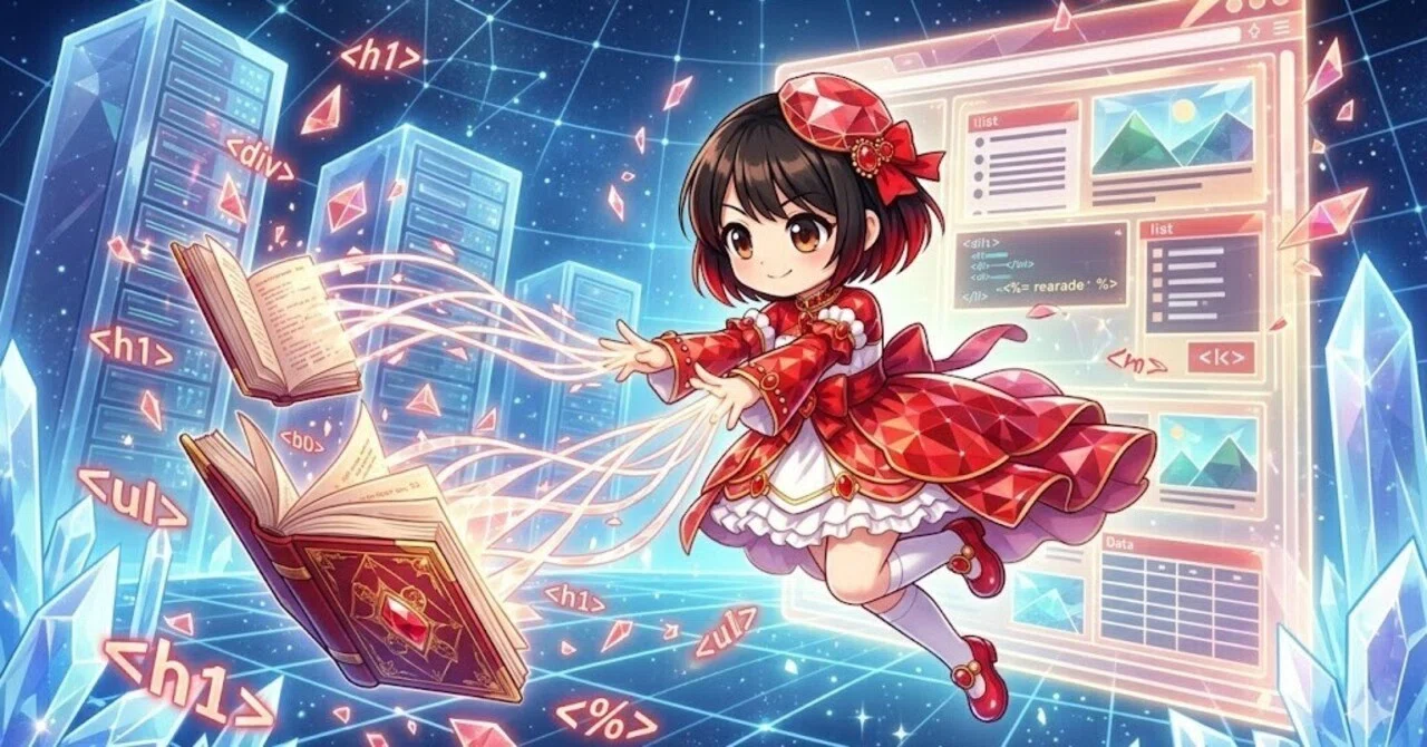Ruby Erb 【Ruby】HTMLとロジックを分離!ERBテンプレートで保守性の高いWeb画面を構築する|morinokabu