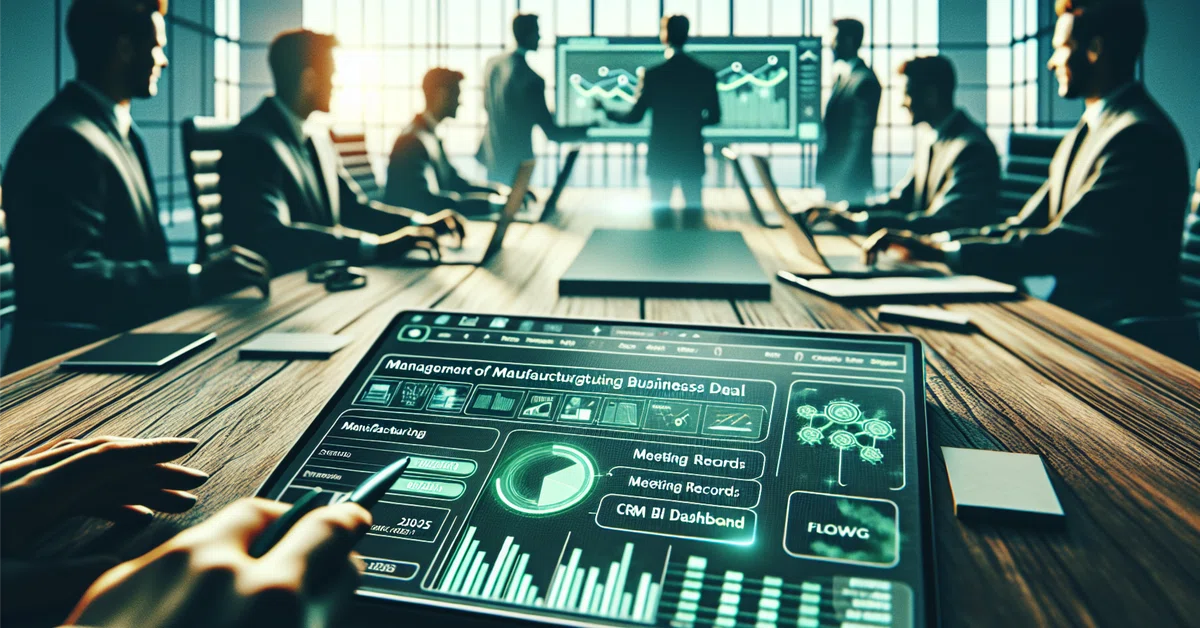 Stakeholders Visualization Project In-house Development of CRM x BI Dashboards for Manufacturing ...