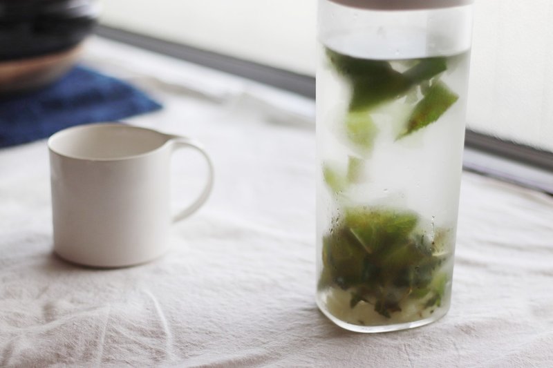 ミント水が美味しすぎる 真竹の素揚げ 矢田勝美 Yadakatsumi Note