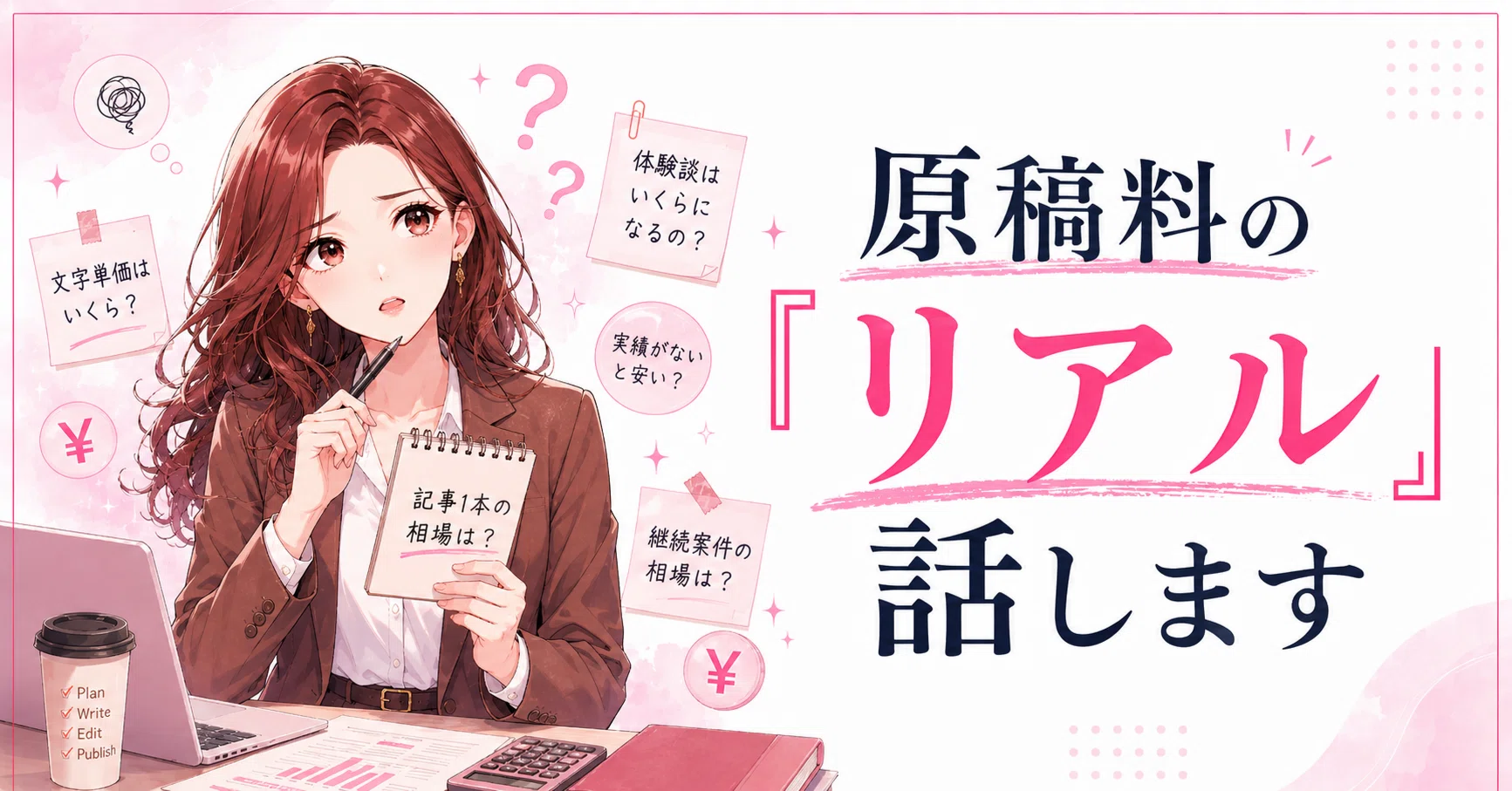 結局いくらが相場なの？」原稿料の