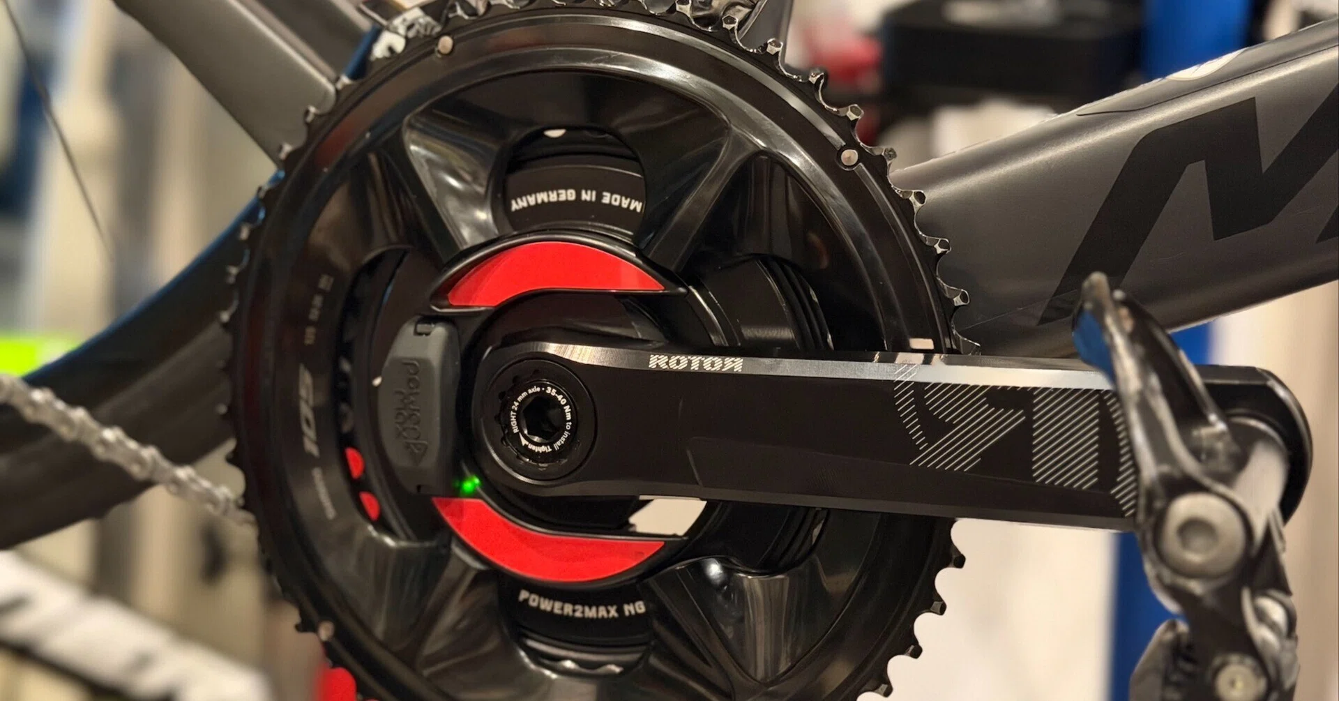 power2max NG ROTOR ALDHU デュラエース クランク12S