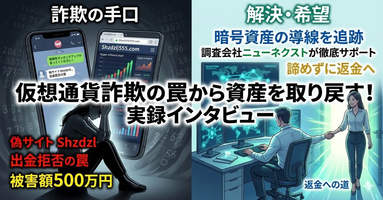 被害額500万からの大逆転】偽の投資サイト「Shzdzl|555.com」に騙され