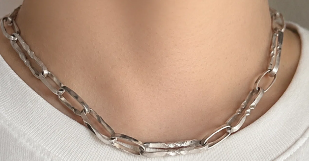 彫金ログ｜自作のシルバーアクセがついに形に！黒ずんだチョーカーを 
