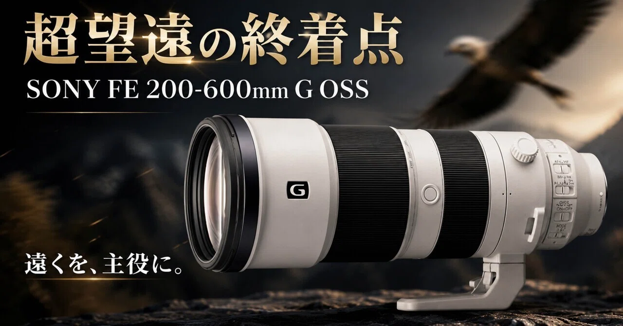 レイ200-600mm 望遠レンズ Gレンズ Sony レンズ(ズーム)