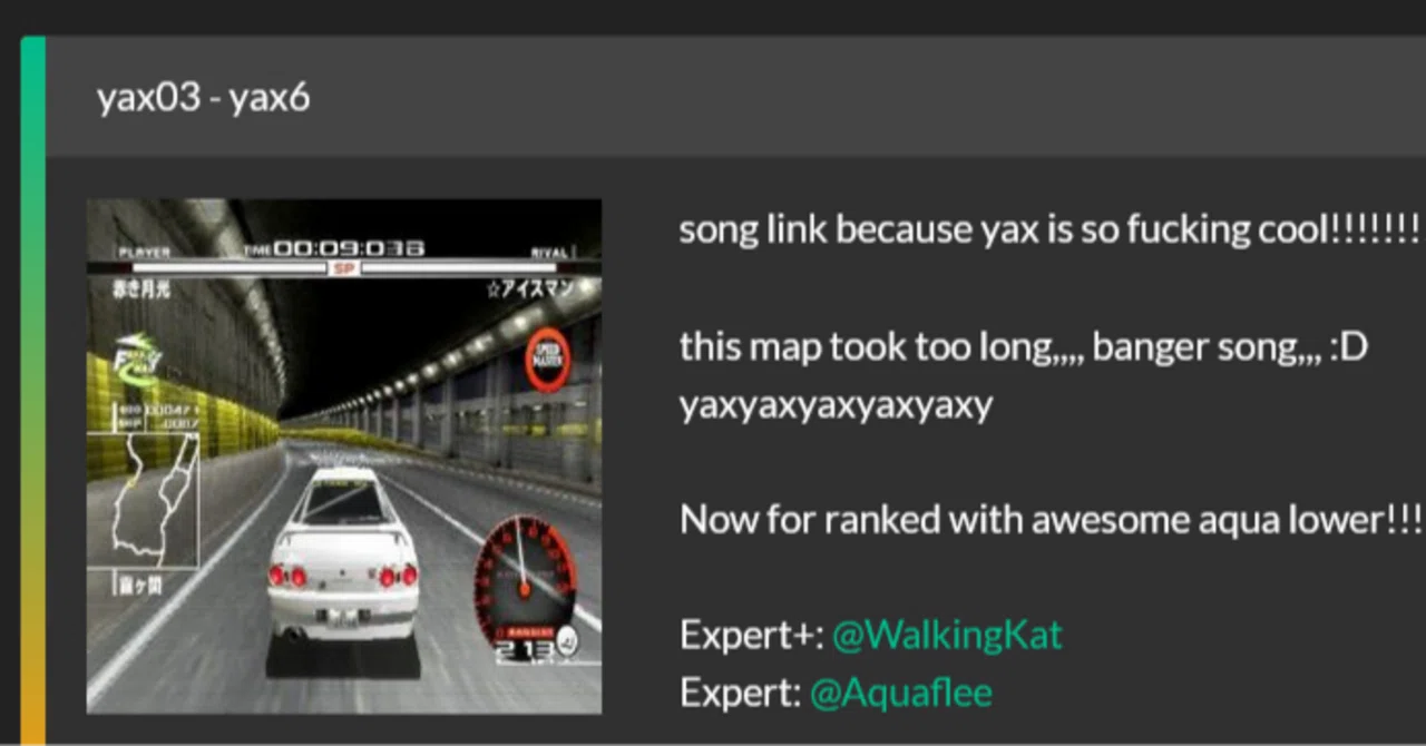 マッピング雑記①：yax6 (WalkingKat)｜aisponge