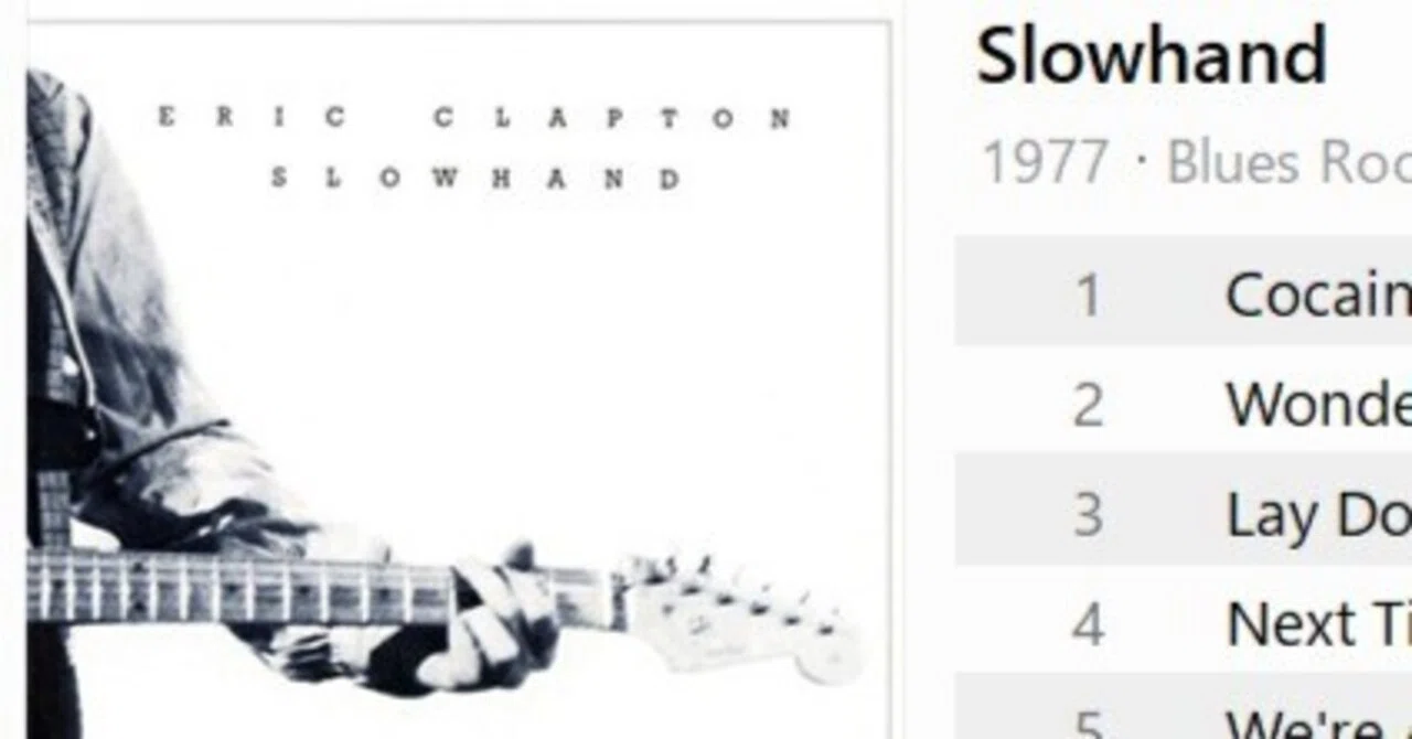 Slowhand - Eric Clapton にまつわる話｜小泉伊佐美