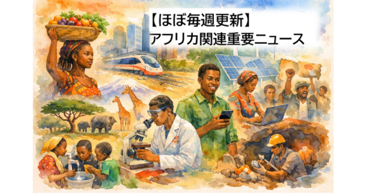 ほぼ毎週更新】アフリカ関連重要ニュース（2026年5月23日）｜コーヒー