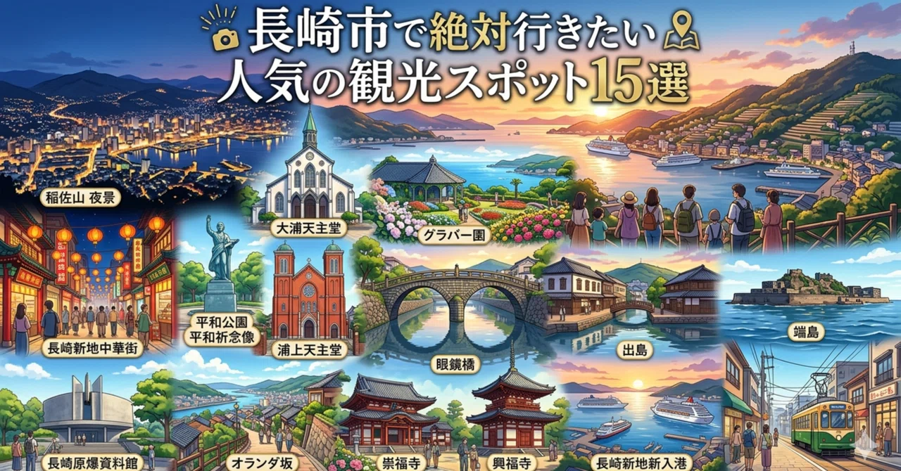長崎市で絶対行きたい人気の観光スポット15選｜全国の観光・旅行ナビ