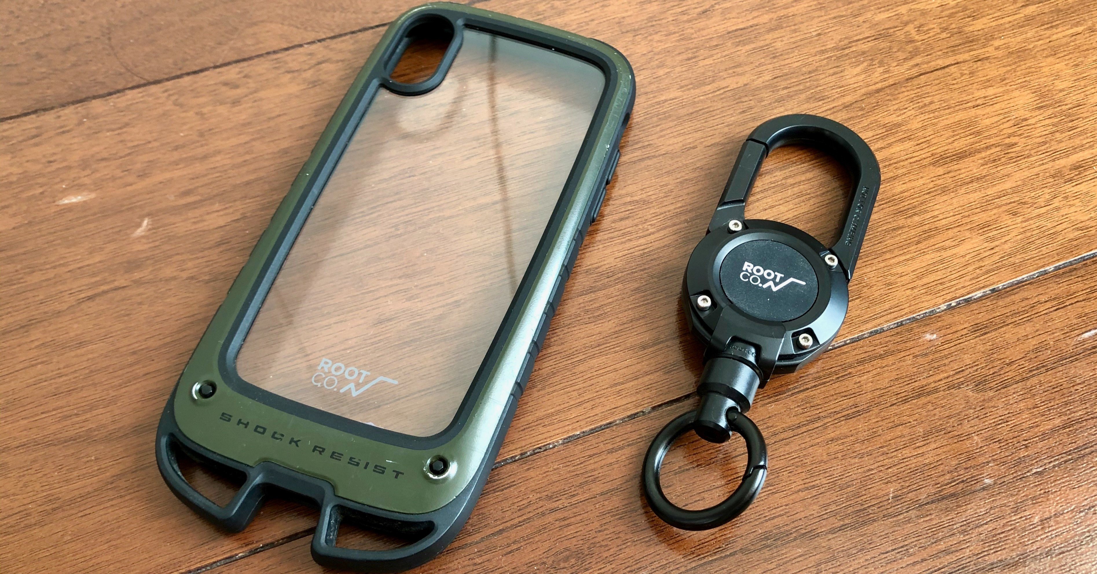 Root Co のgravity Shock Resist Case Hold とmag Reel 360のコンビはアウトドアでのモバイル必須アイテム Neo Tokyo Tv Note