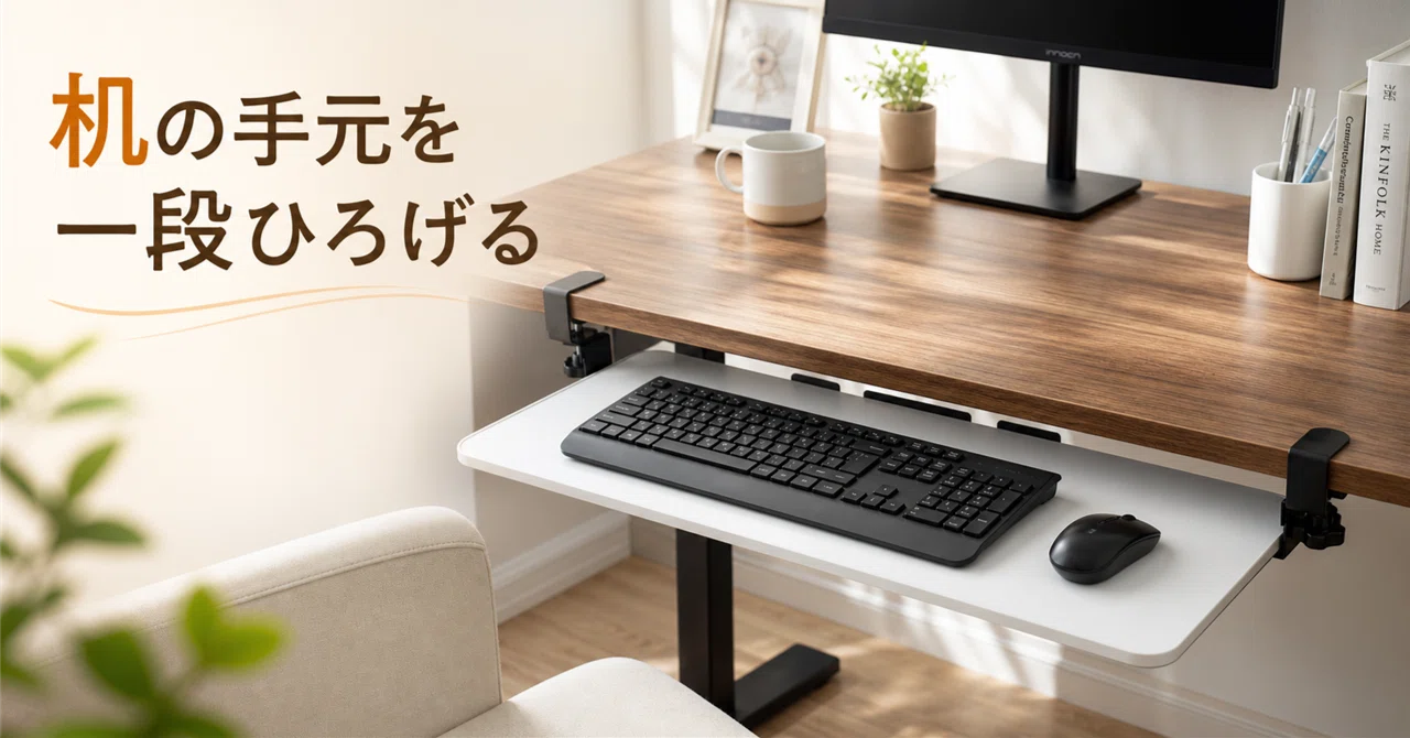 スライドテーブル キーボードスライダー 後付け おすすめ Amazon 