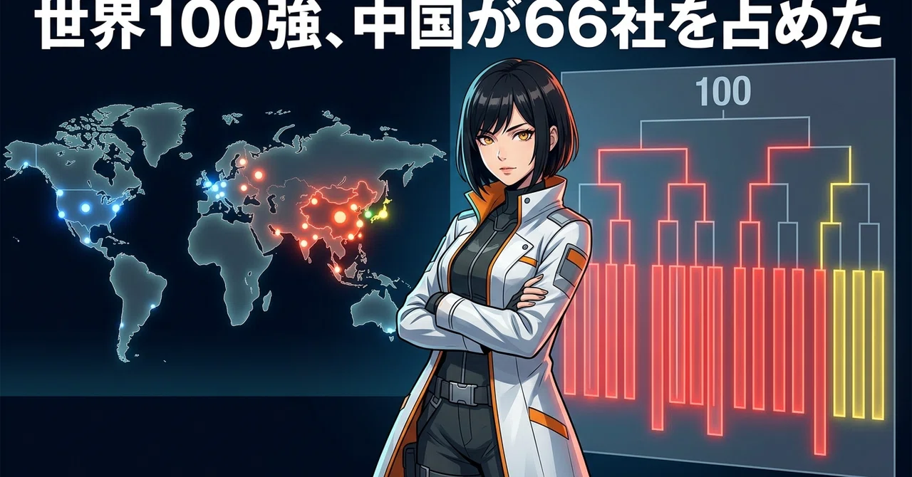 I read the 'Top 100 Global Humanoid Robot Companies' published by ...