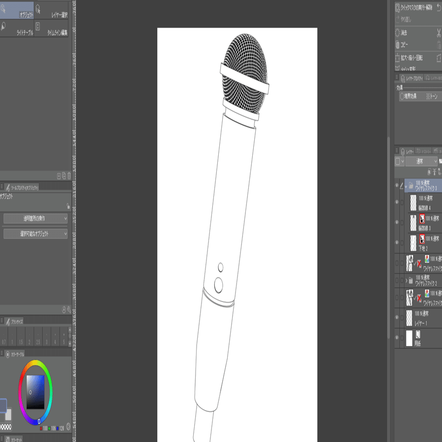 Blenderで作った簡単3dモデルをクリスタに取り込んでイラストにする 後編 イラスト化 Jako Note