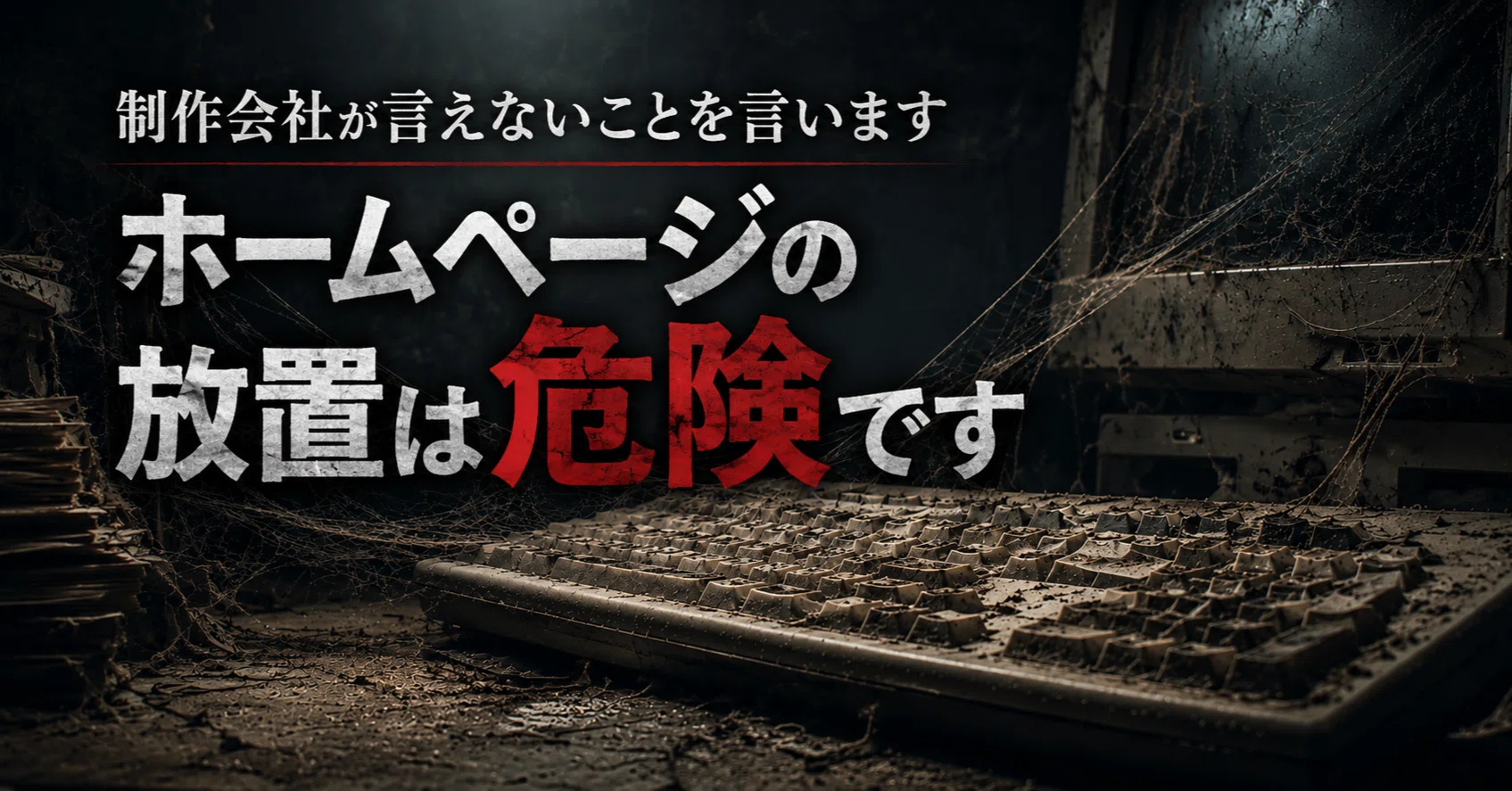 放置されたホームページは、AIに無視されます。」｜まかせてDX｜放置