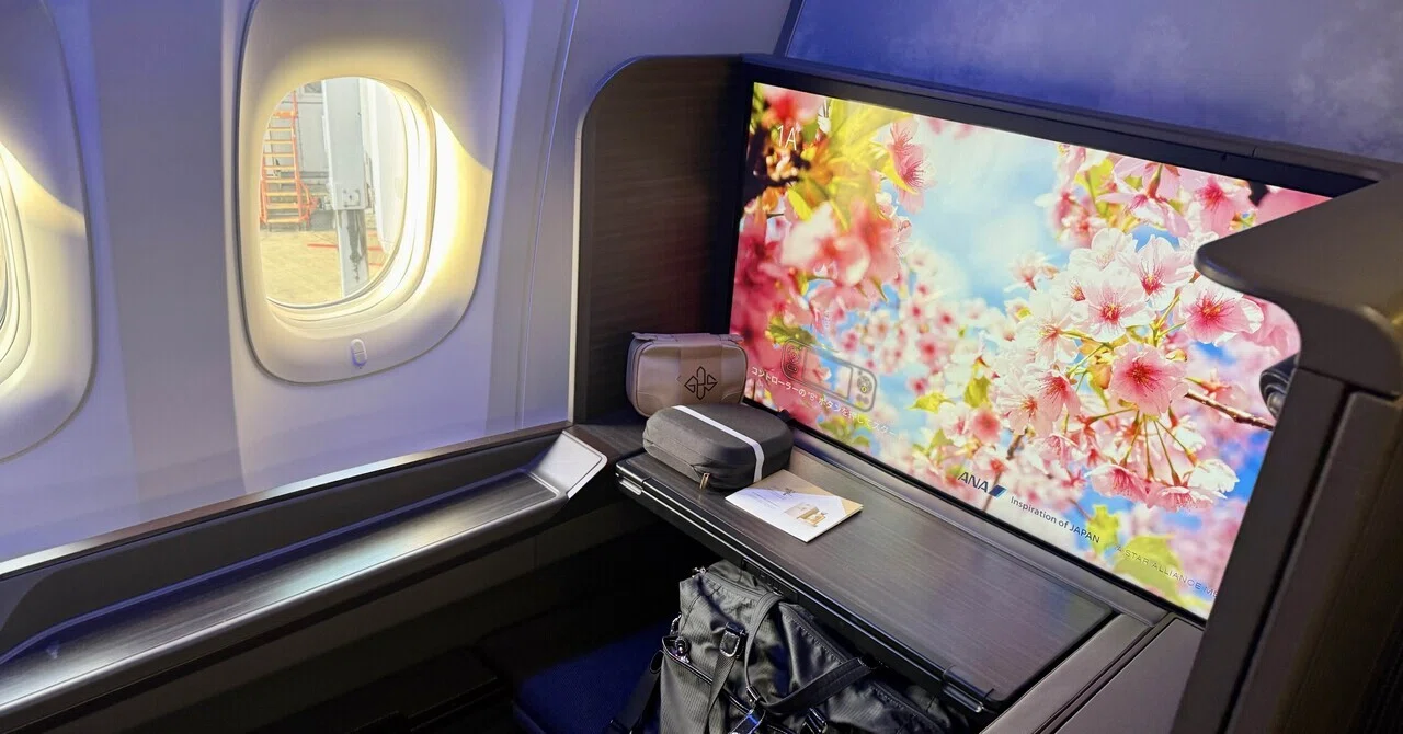 夢のつづき：ANAファーストクラス 機内編✈～雲の上の12時間