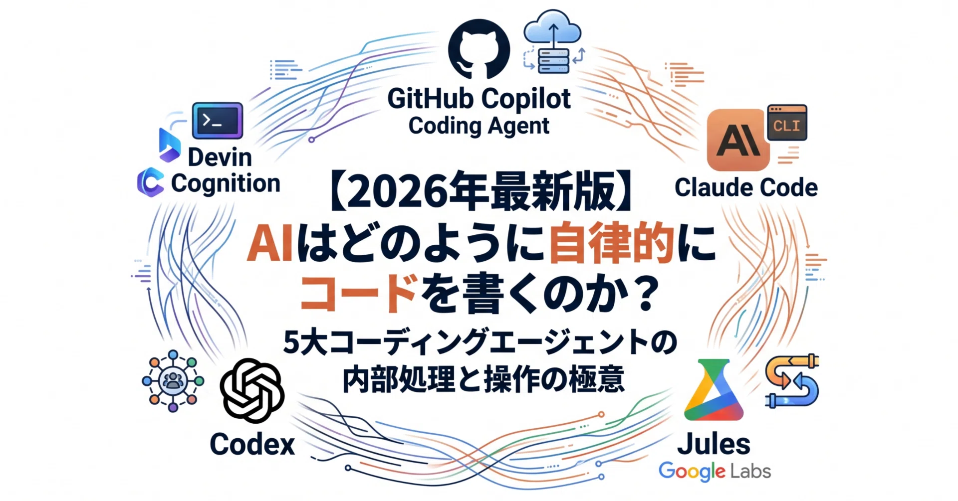 2026年最新版】AIはどのように自律的にコードを書くのか？ 5大