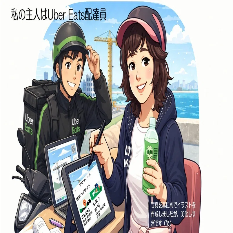 2026.5.23（土） Uber Delvery daily report｜Uber GG（還暦越え
