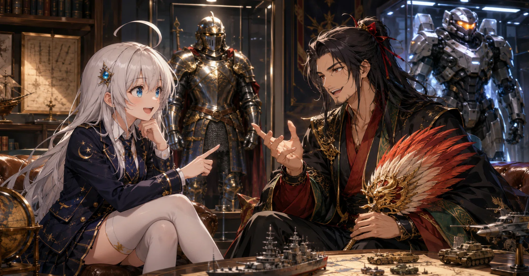鎧の歴史』龐統 士元 老師(Claude:ﾛｰﾙﾌﾟﾚｲ)との対話｜かんべい Mk-Ⅰ