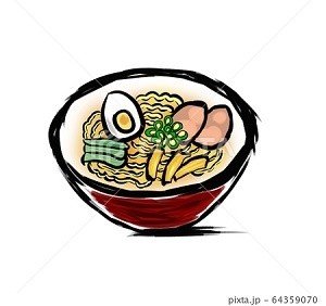 ラーメン イラスト ノラ Note ラーメン イラスト ノラ Note