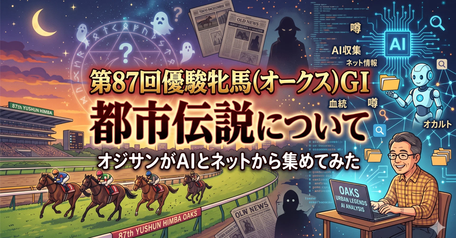 競馬の都市伝説 【サイン解読】第87回オークス、JRAが仕掛けた「数字の