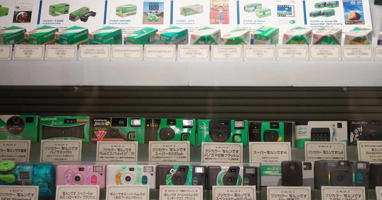 君が撮った「写ルンです」の写真は、実はもっとキレイな画像かもしれ