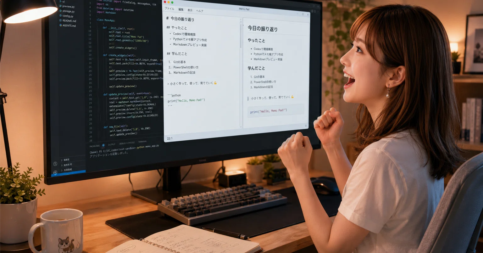 1 Codexでの開発環境を作った話｜くるみあん