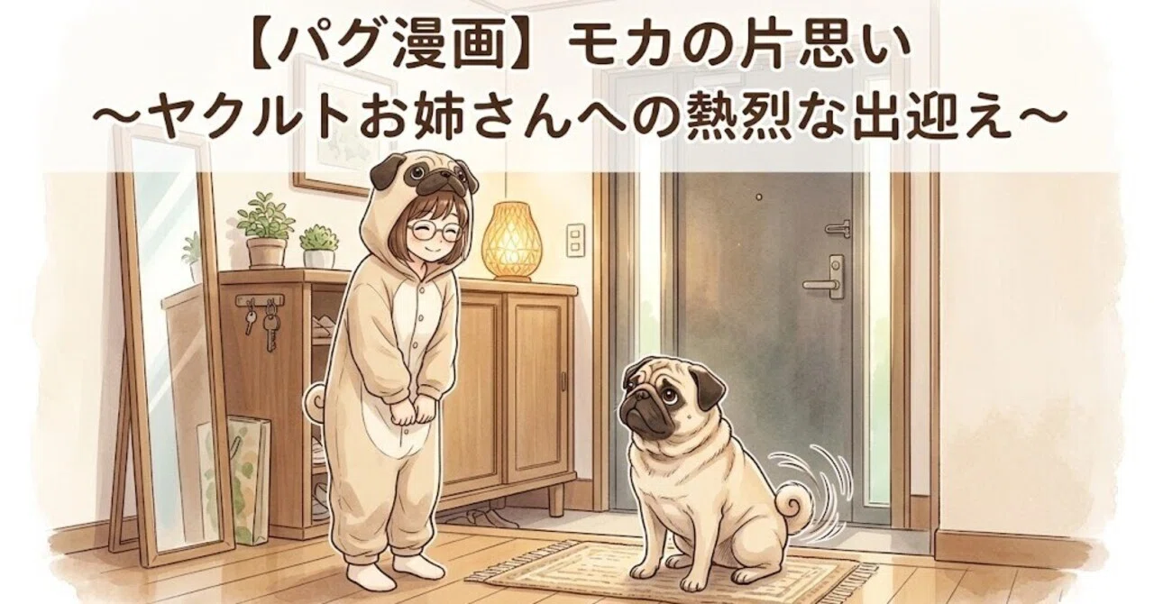 パグちゃん♪welcome Pug Comic] Mocha's Unrequited Love ~A Passionate Welcome for the