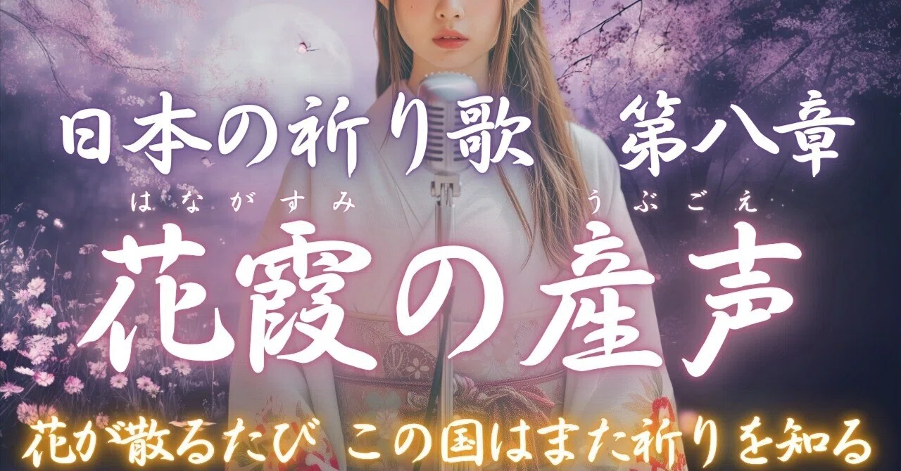 【日本の祈り歌】第八章 ― 花霞の産声｜YORISHIRO – 神の宿る場