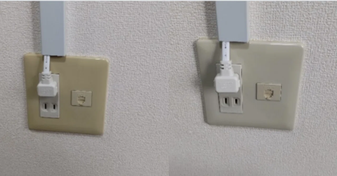 部屋がなんか古く見える原因、コンセントかもしれない｜makanai