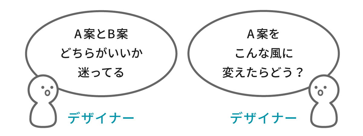 まずはデザイナーでお悩み相談会