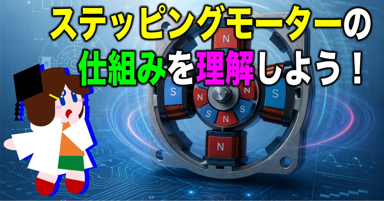 Let's Understand How Stepping Motors Work!｜そらのあかり